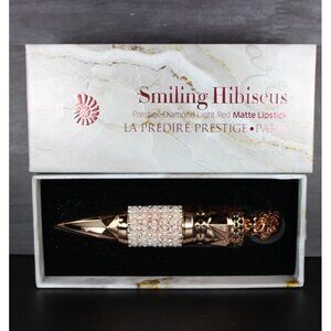 La Prédiré Prestige Paris Smiling Hibiscus Diamond Matte Lipstick In Light Red
